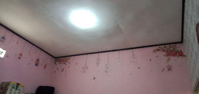 Sk9088 Much Hanging Cages Wallsticker Wall Sticker 60x90