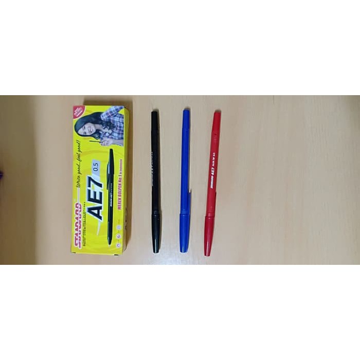 

PROMO BESAR Pulpen Standard AE7 - Hitam
