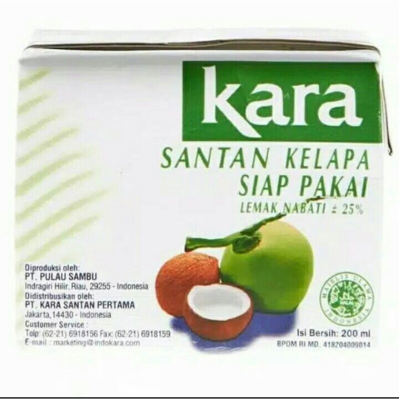 

Puri Segar Shop, Santan Kara 200 Ml