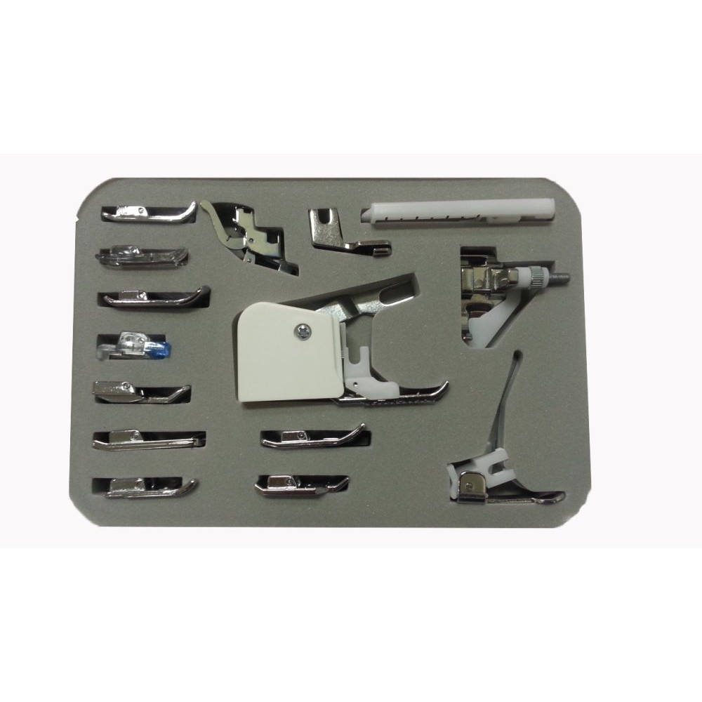 Sepatu Set Mesin Jahit Portable CY015 Presser Foot 15PCS