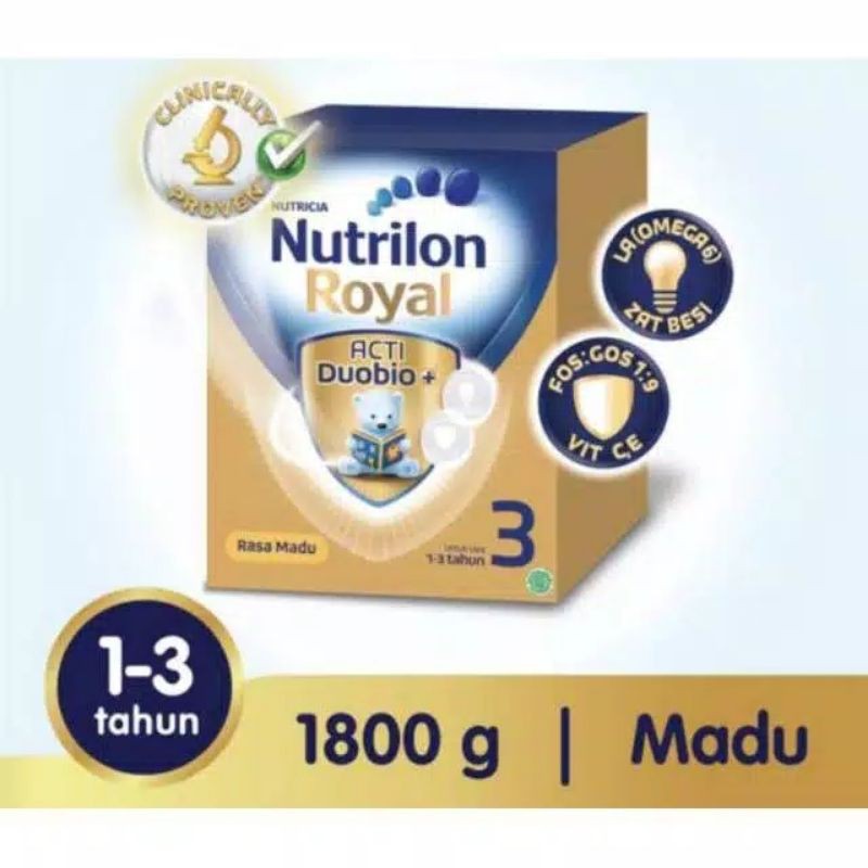 Nutrilon Royal 3 / 4 Rasa Vanila / Madu 1800 gram 1800g