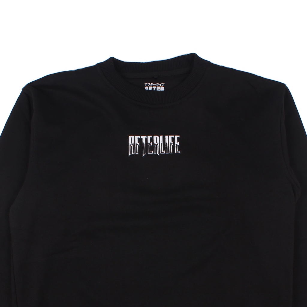 AFTERLIFE - Crewneck Tiger Attack Black | 21017