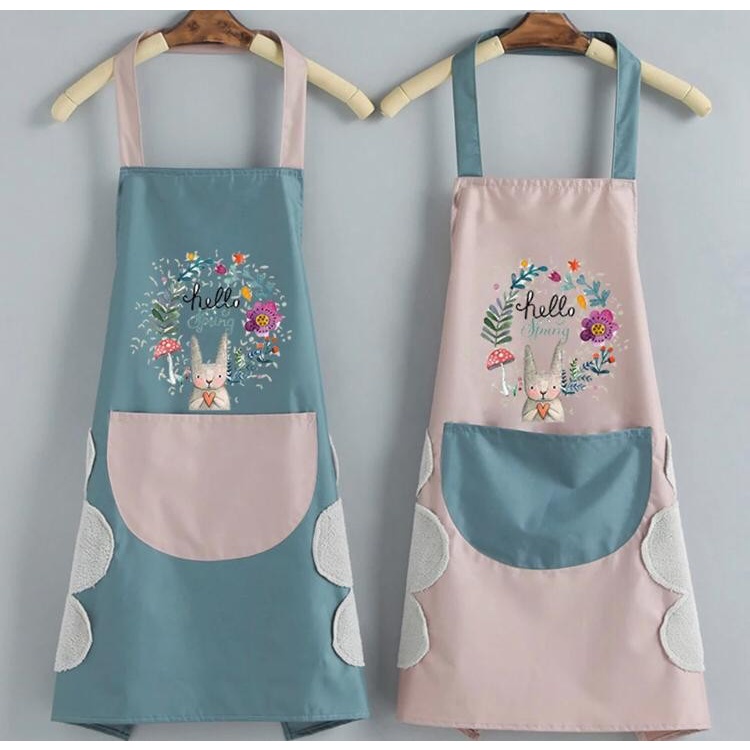 Celemek Masak Apron Anti Air Minyak bisa Lap Tangan karakter J107