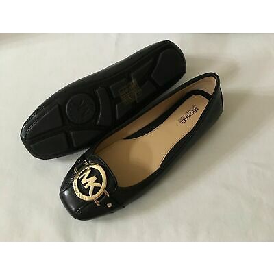 Michael Kors Fulton Flat Shoes Leather Black size 6 - 9