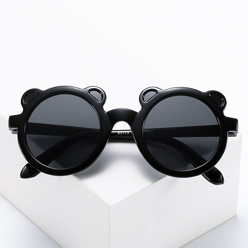 Kacamata Anak Sunglasses Anti Radiasi UV dan Blueray Fashion Bayi Gaya Korea Lensa Hitam