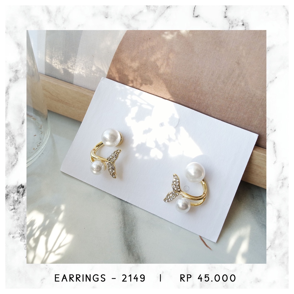 ANTING MUTIARA KRISTAL - 2149