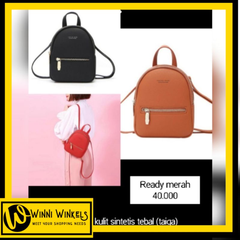 Tas Ransel Wanita Murah ✓ Ransel ala Korea ✓ Ransel traveling
