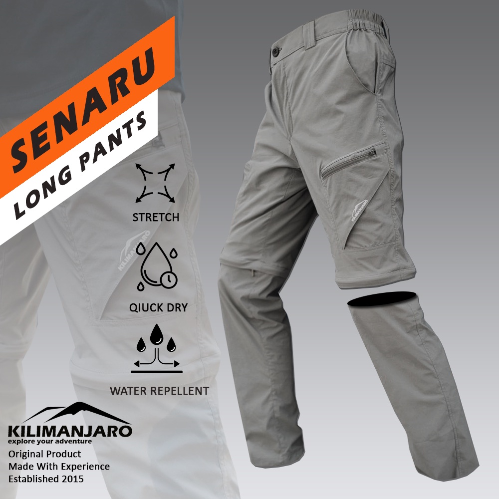 Celana Gunung Sambung Kilimanjaro Senaru Celana Sambung Outdoor Quick Dry