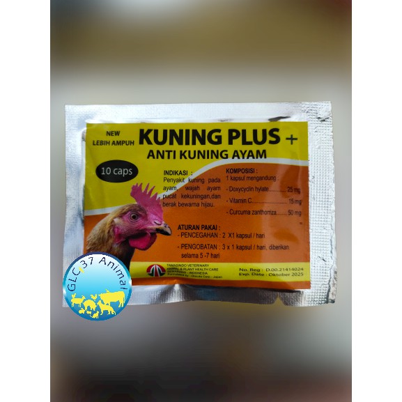 KUNING PLUS OBAT ANTI AYAM KUNING & PUCAT AYAM NON MAX LIVER PLUS