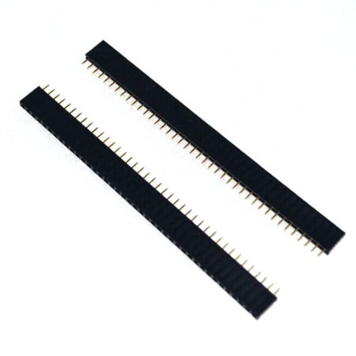 HQ 40 PIN 2.54mm pitch single-row seat pin female socke