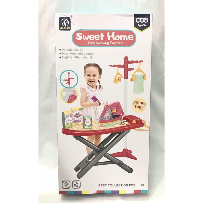 [COD] Mainan Setrika Gosokan Anak Set ( Sweet Home Iron Board ) PROMO Kode 832