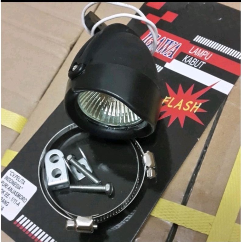 Lampu tembak kabut halogen universal semua motor 35 watt