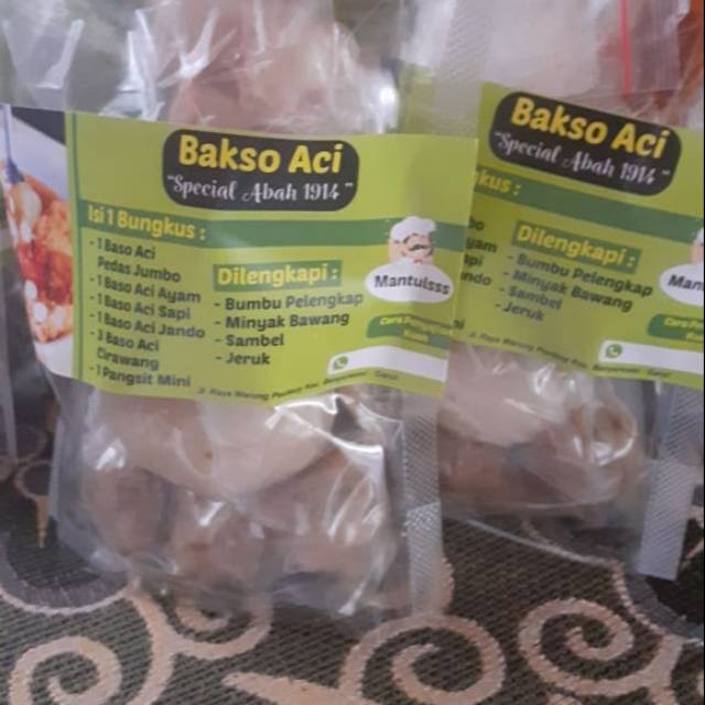 

Baso aci special abah 1914