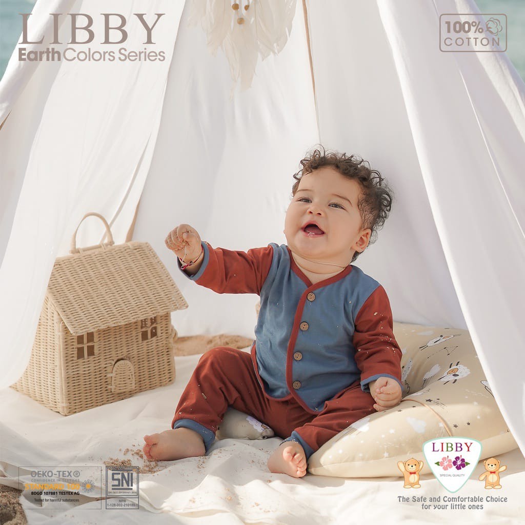 LIBBY Earth Comfy Set Combination Panjang (1stel/pack)