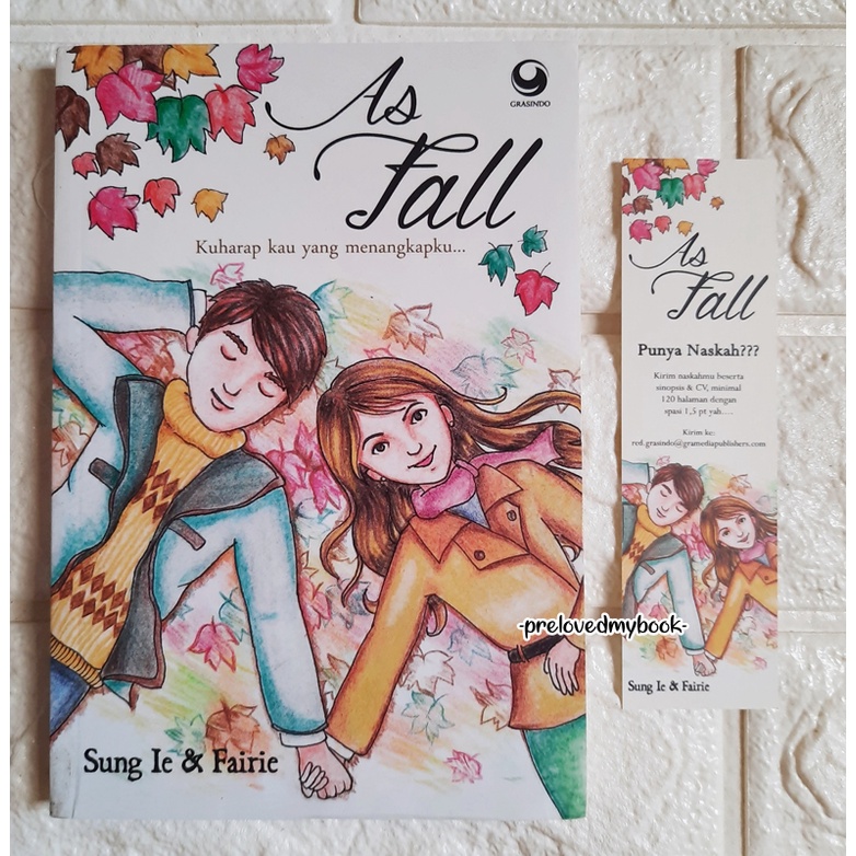 [KOLPRI] SALE ORIGINAL Buku Novel Buku Bekas, Buku Preloved, Novel Bekas, Novel Preloved-AS FALL
