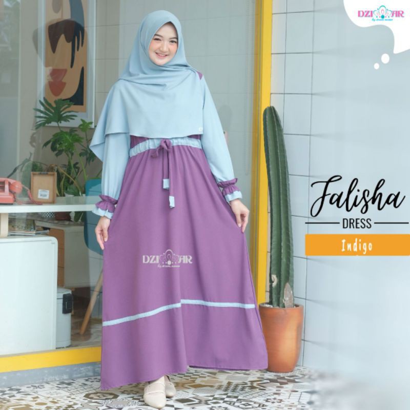 GAMIS FALISHA DRESS SET BY DZIMAR ORI