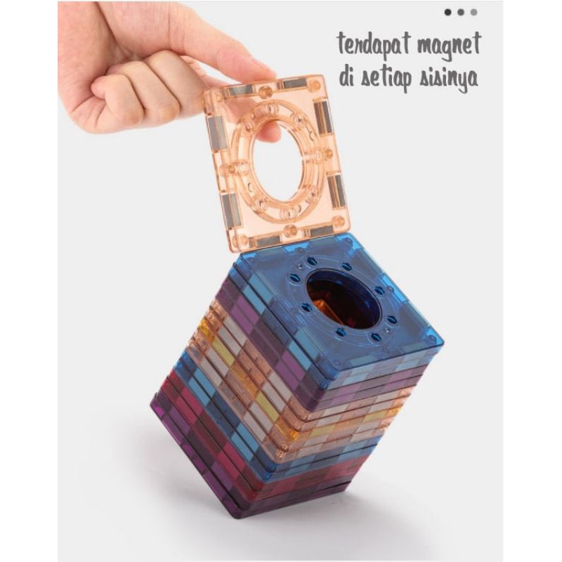 Magnatiles Magnetic Marble Run 123pcs