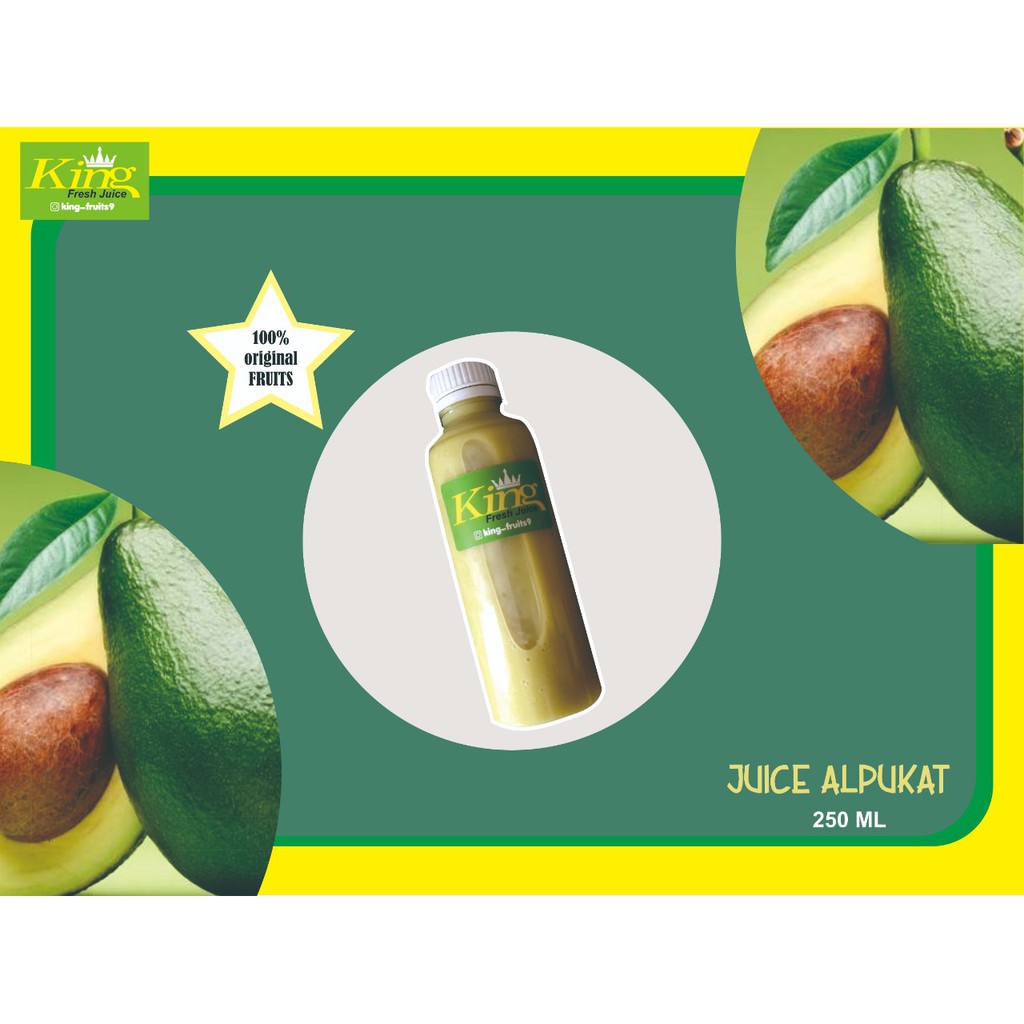 

jus alpukat 250ml