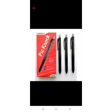 

bolpen picknock zebra/pcs
