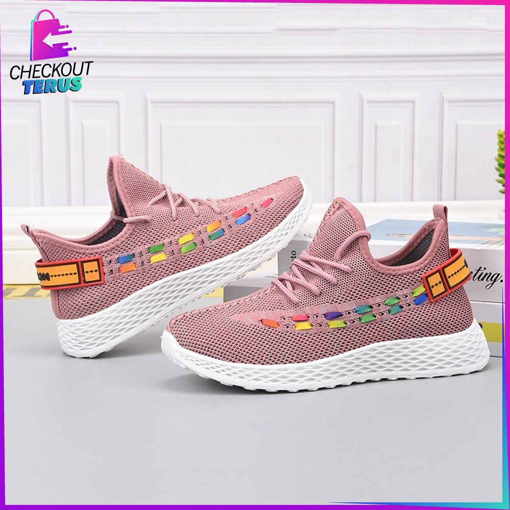 CT S9 118 Sepatu Cewek Import Sepatu Fashion Wanita Sepatu Kets Jogging Sneakers Wanita Sepatu Olahraga Cewek Wanita Running Shoes