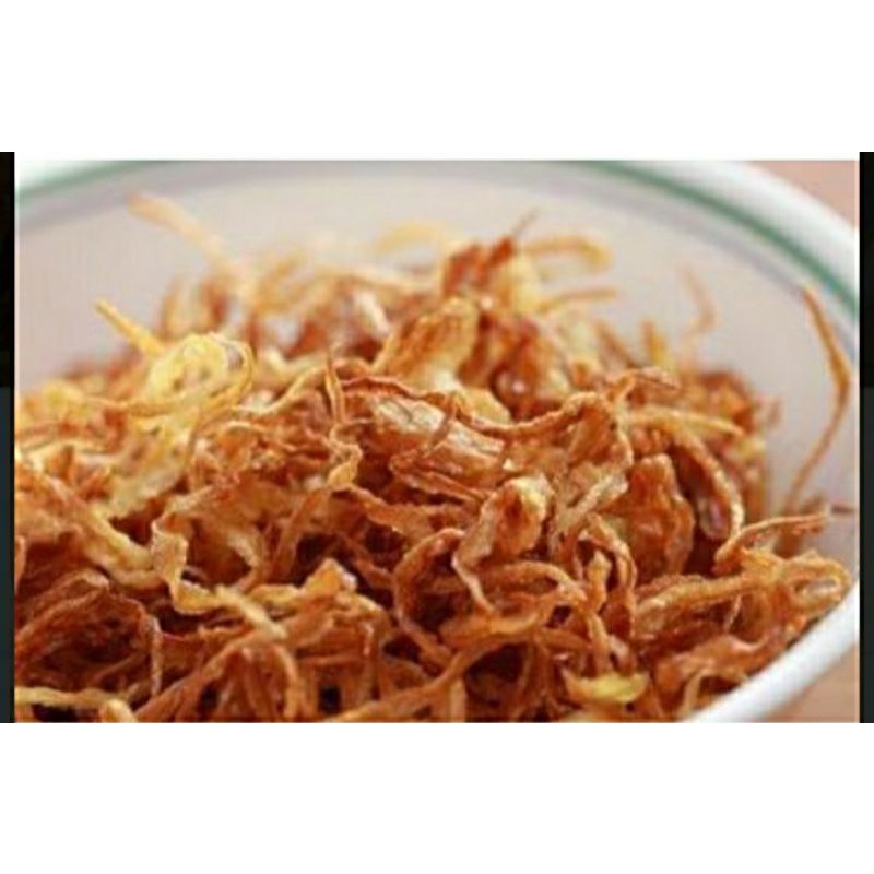 

Bawang goreng 100% asli (isi bersih 50g)