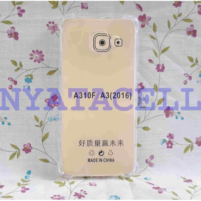 NEW SOFT CASE ANTICRACK SAMSUNG A3 2016 A310 SOFT HARD CLEAR COVER JELLY - BENING MILENIA