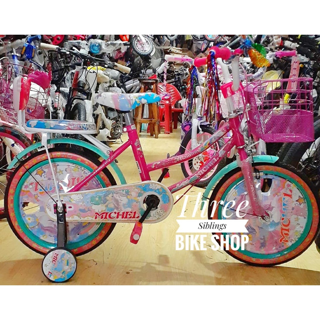 SEPEDA ANAK MINI  MICHEL 16 INCH LITTLE PONY/ KUDA PONI