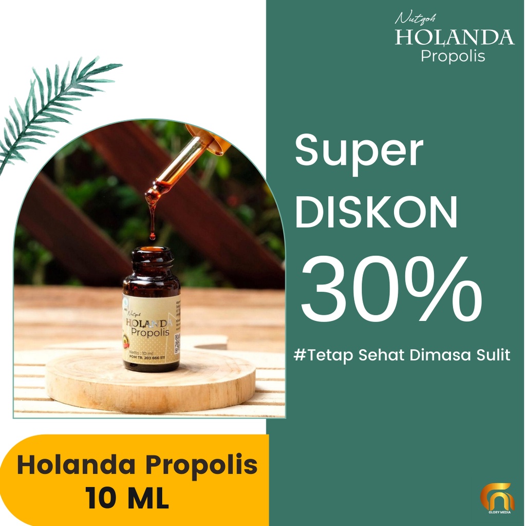 HOLANDA Propolis 10 ML - PROMO SPECIAL - BISA COD - Extra Bee Pollen