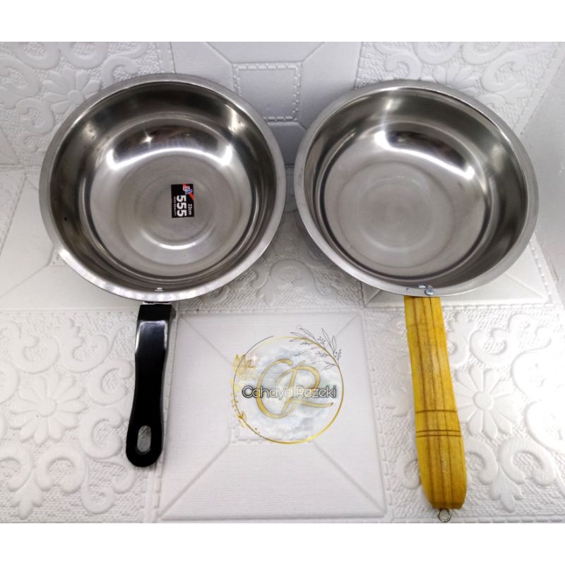 [ Ceper ] Panci Ganggang Stenlis / Panci Susu / Panci Mie - Panci Air / Panci Serbaguna