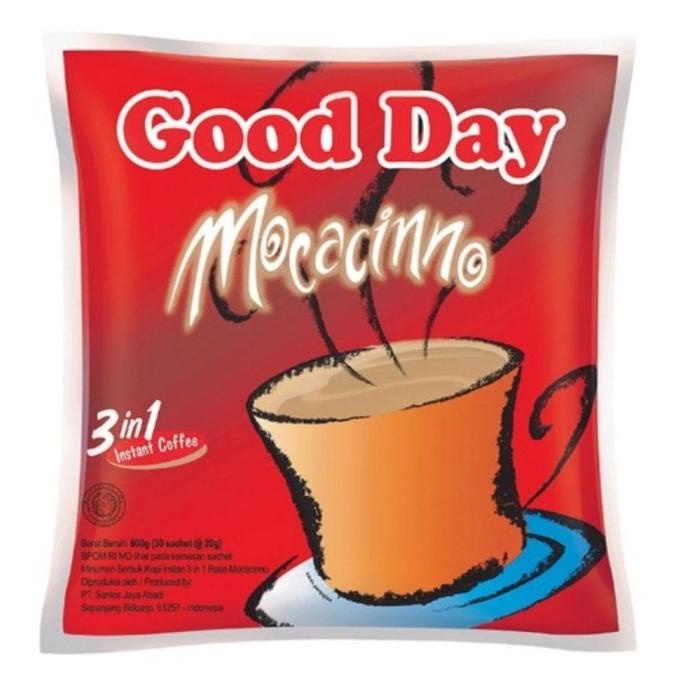 

Kopi Good Day Mocca Moka -Diskon Sd 50%