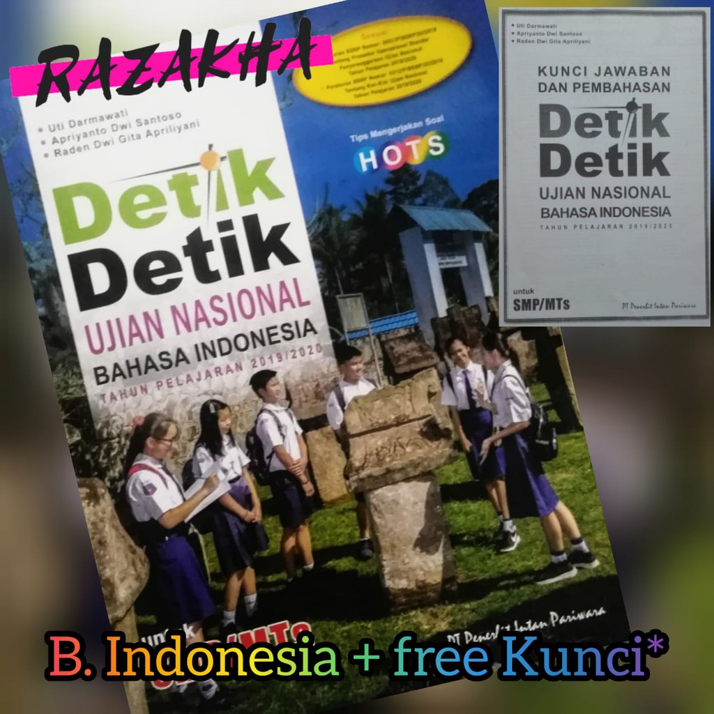 Detik Detik Un Smp Mts 2020 B Indonesia Intan Pariwara Fc Kunci Shopee Indonesia