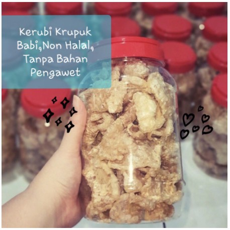 

KERUPUK KULIT BABI / KERUBI - KRUPUK GURIH TANPA BAHAN PENGAWET