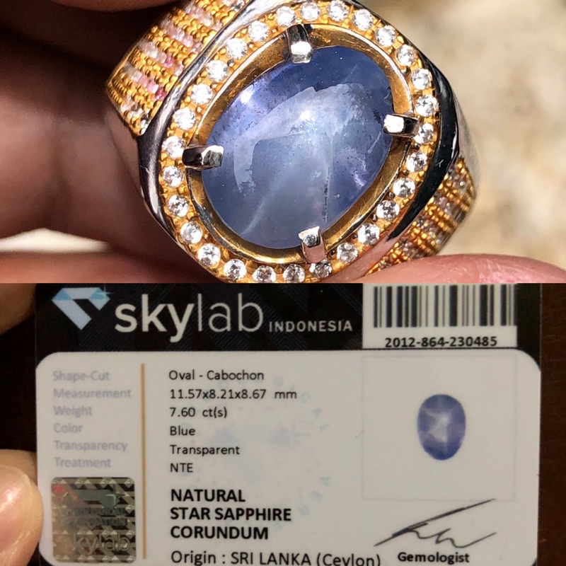 Blue Star Sapphire Srilanka 010