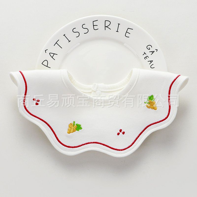 Celemek korean style bip kain bayi perempuan baby girl boy bip import