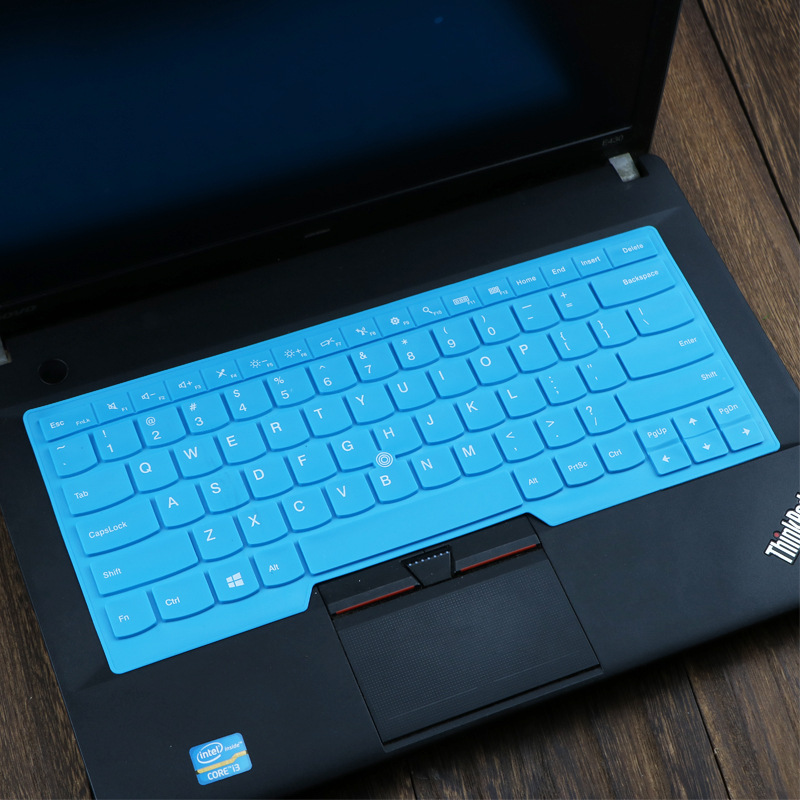 For 14 inch Lenovo ThinkPad E470（A3CD） i5-7200U Colorful Silicone laptop Keyboard Protector Keyboard Cover Skin