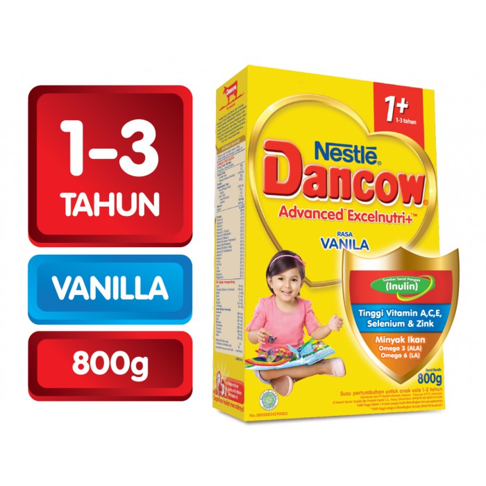 

Dancow 1+ Vanilla 800gr