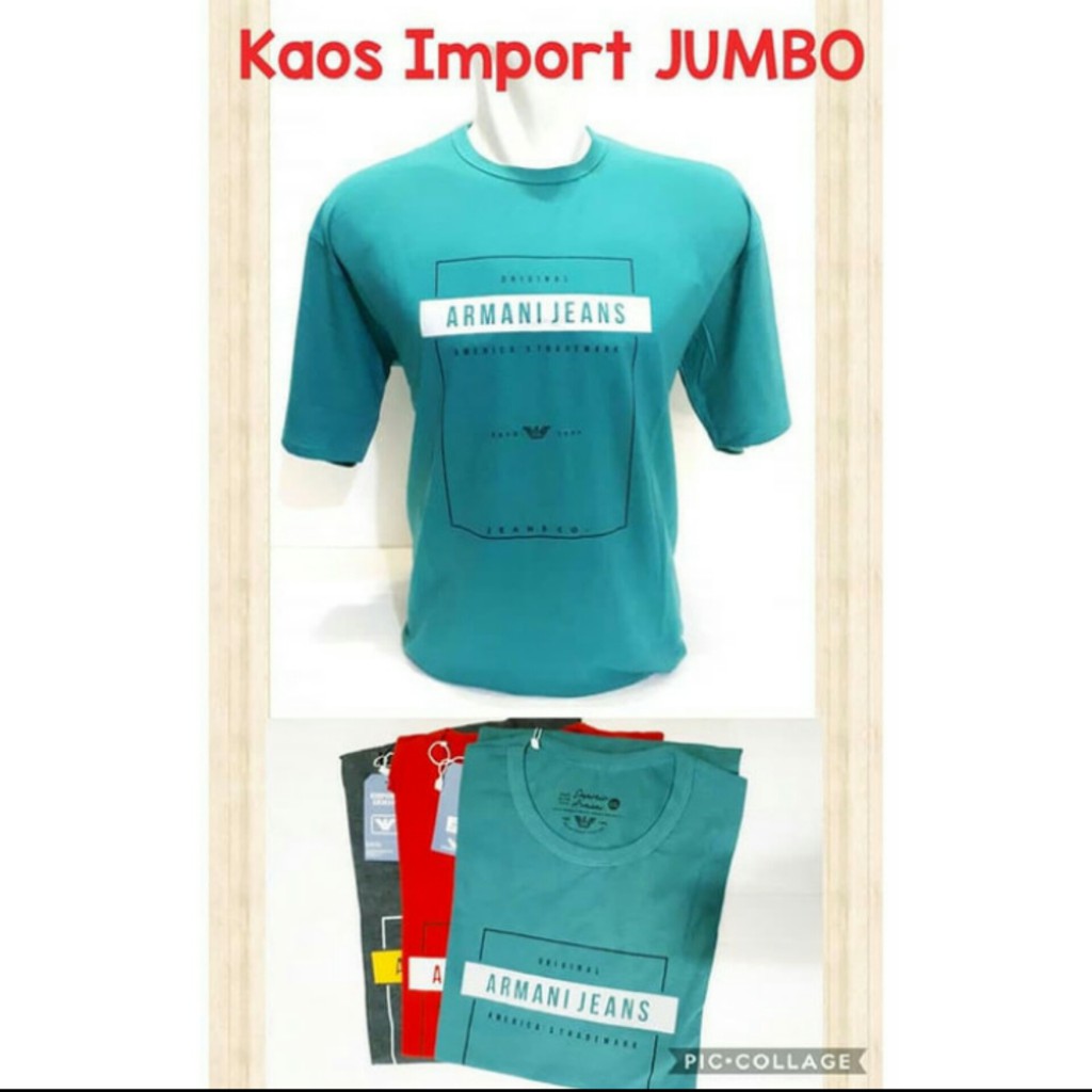 kaos jumbo Kaos pria kaos laki laki baju laki laki baju jumbo baju jumbo big size ke198