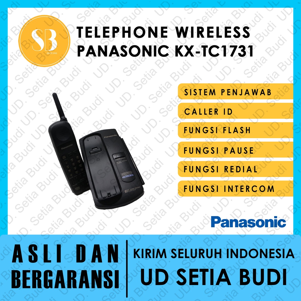 Cordless Telephone / Telephone Wireless Panasonic KX-TC1731