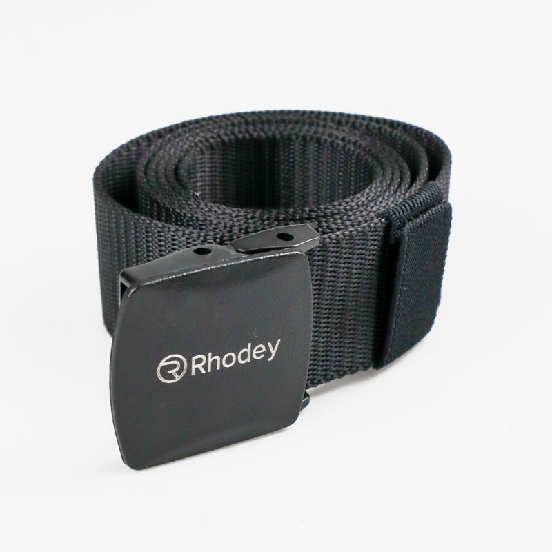 Rhodey Tali Ikat Pinggang Pria Tactical Anti Xray Plastik Canvas Non Metal Automatic Buckle