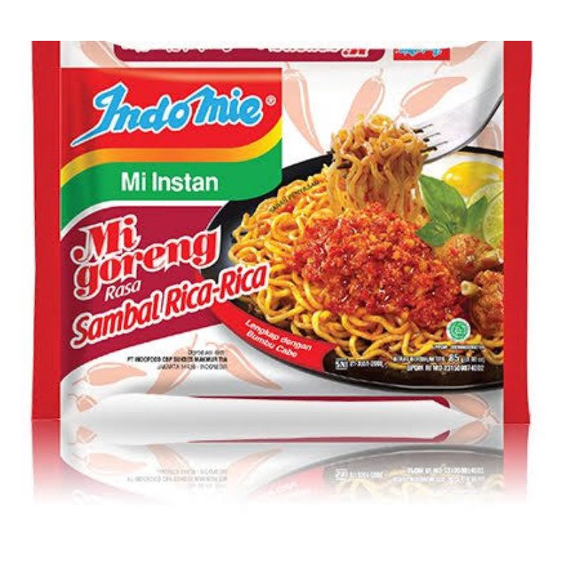 

Indomie Sambal Rica-rica 85gr 1 pcs (SATUAN)