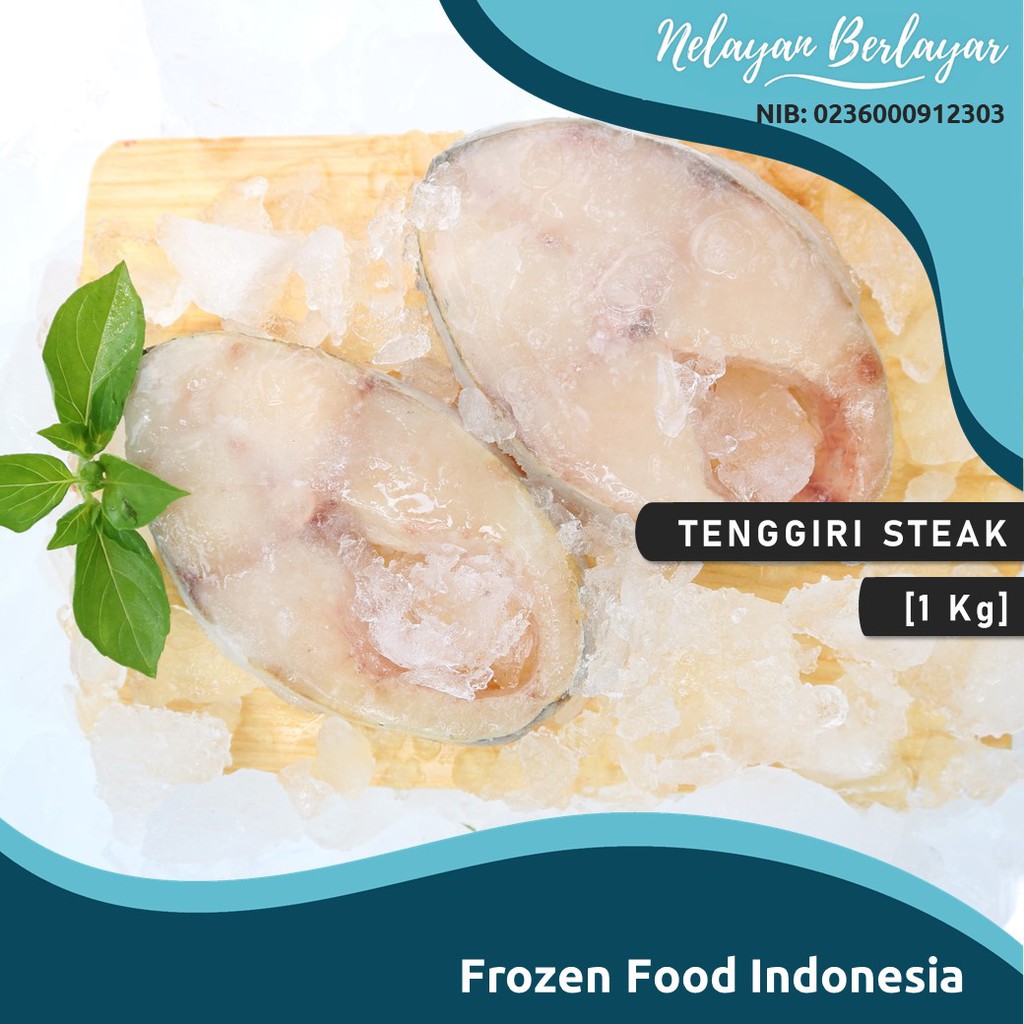 

Ikan Tenggiri Steak / Tenggiri Steak Premium / Tenggiri Steak Lokal [1 Kg] - Nelayan Berlayar