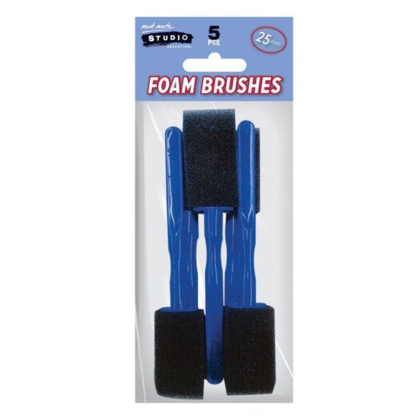 

Mont Marte Foam Hobby Brush Set