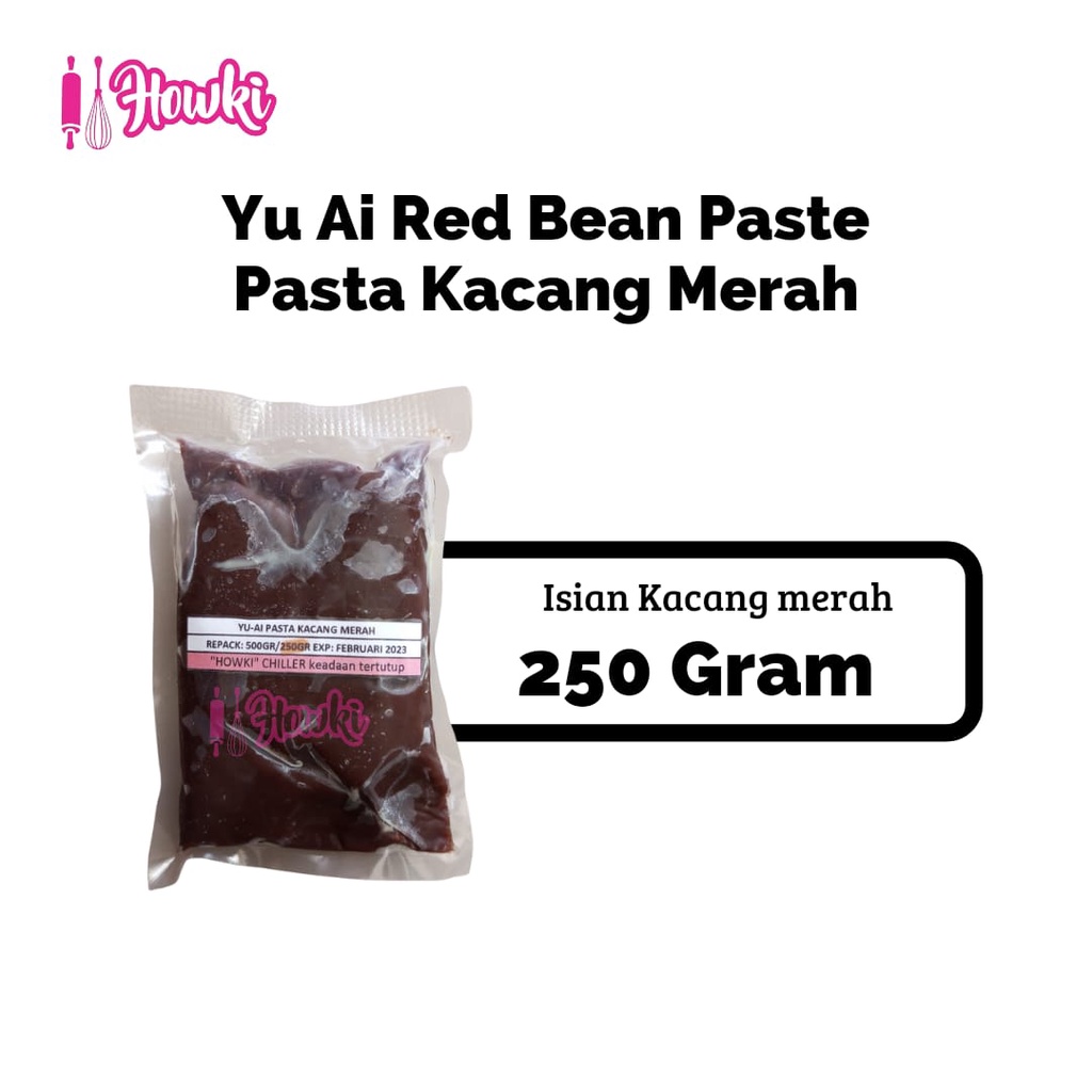 

Yu Ai Red Bean Paste ( Kacang merah ) 250gr.