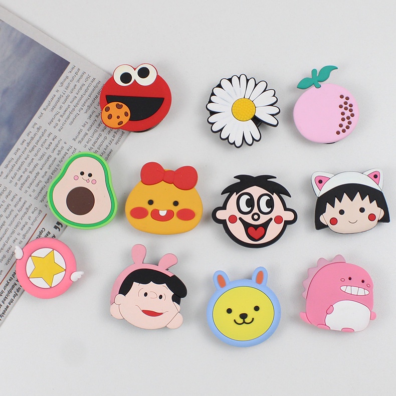 Pop Socket HP Karakter Cartoon 3D Cute Phone Holder Aksesoris Handphone Popsocket PVC Murah 205