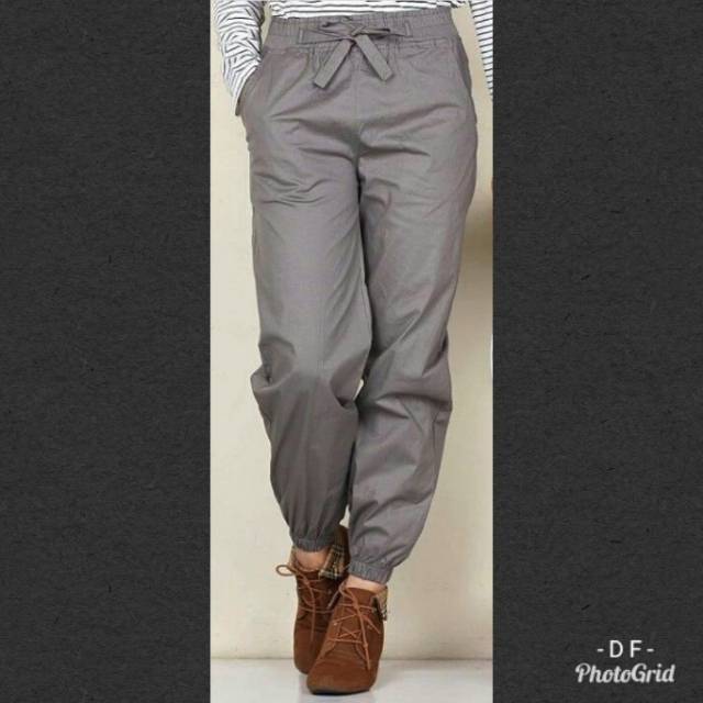 Joger Pant Katun / Jogger Pants Cotton Stretch /  Celana Joger Katun / Celana Jogger Katun