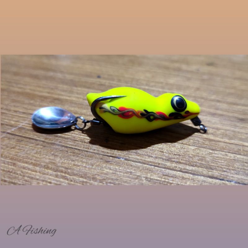 SOFT FROG BEBEK ARJUNA LURE 4,2CM I umpan casting ikan gabus haruan snakehead