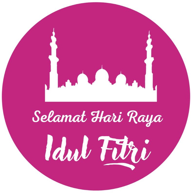 

STICKER LEBARAN IDUL FITRI BULAT KODE C