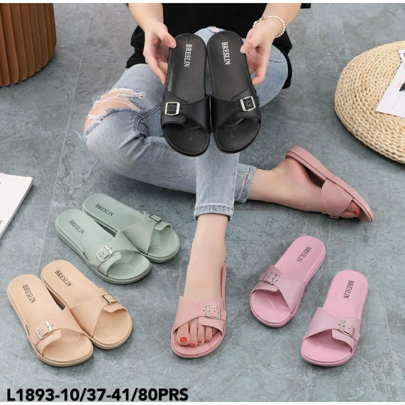 Sandal Jelly Wanita Import L1893 Lidia