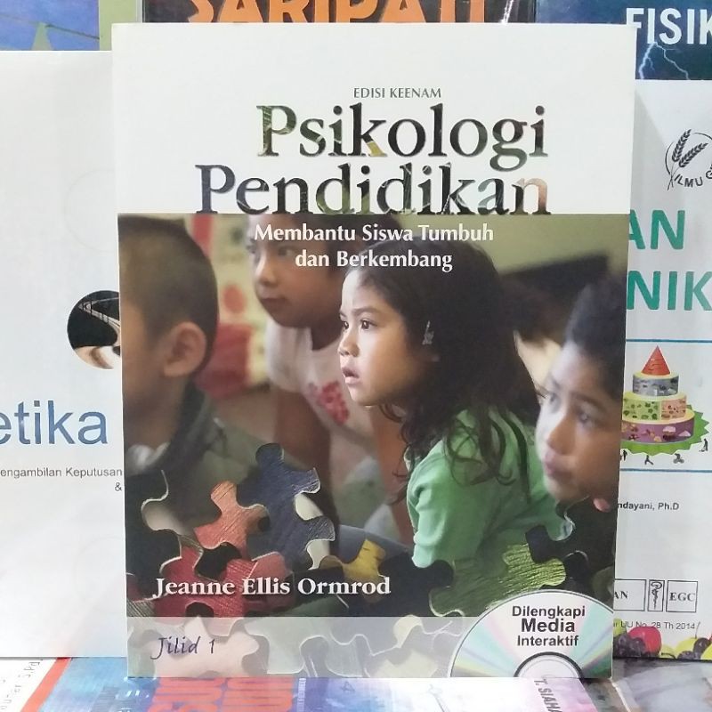 (ORIGINAL) BUKU PSIKOLOGI PENDIDIKAN EDISI KEENAM JILID 1 JEANNE ELLIS ORMROD