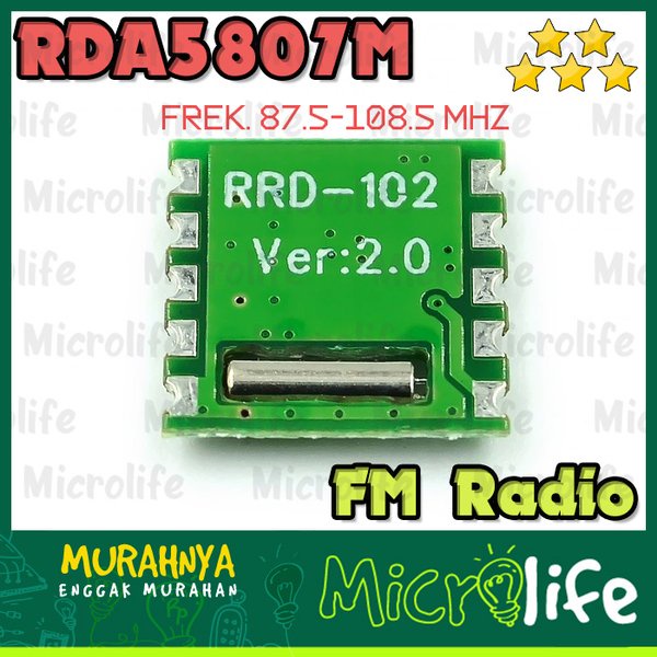 RDA5807M FM Radio Module RDA 5807M Arduino